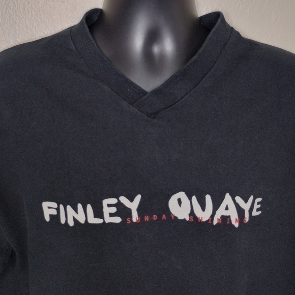 VINTAGE 90s Finley Quaye Men's XL Band T-shirt Sunday Shining Reggae Made In USA - Picture 2 of 5